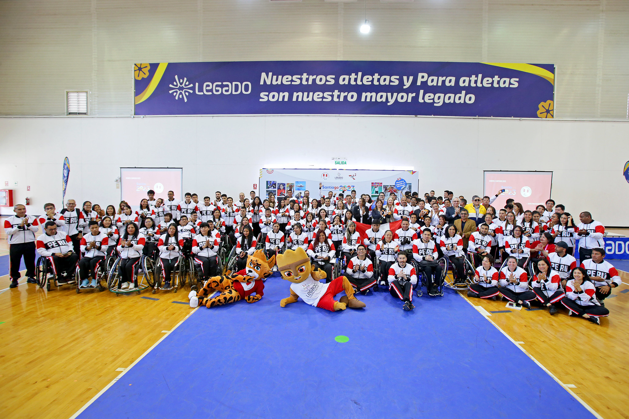 ParaDeportistas Tuvieron Ceremonia De Despedida Para Su Participación