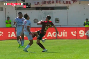 Calcaterra fue expulsado con Atlético Grau
