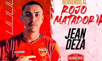 Jean Deza fichó por Huancayo