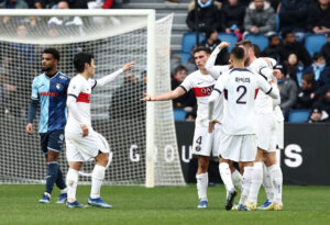 Psg goleó 4-1